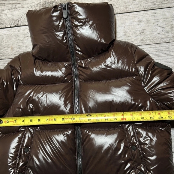 Save The Duck - Isla Puffer - Espresso Brown - M/L NWOT - Picture 6 of 12